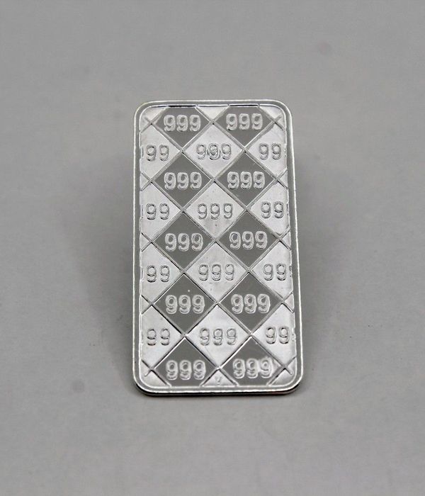 10gms Silver 999 Biscuit